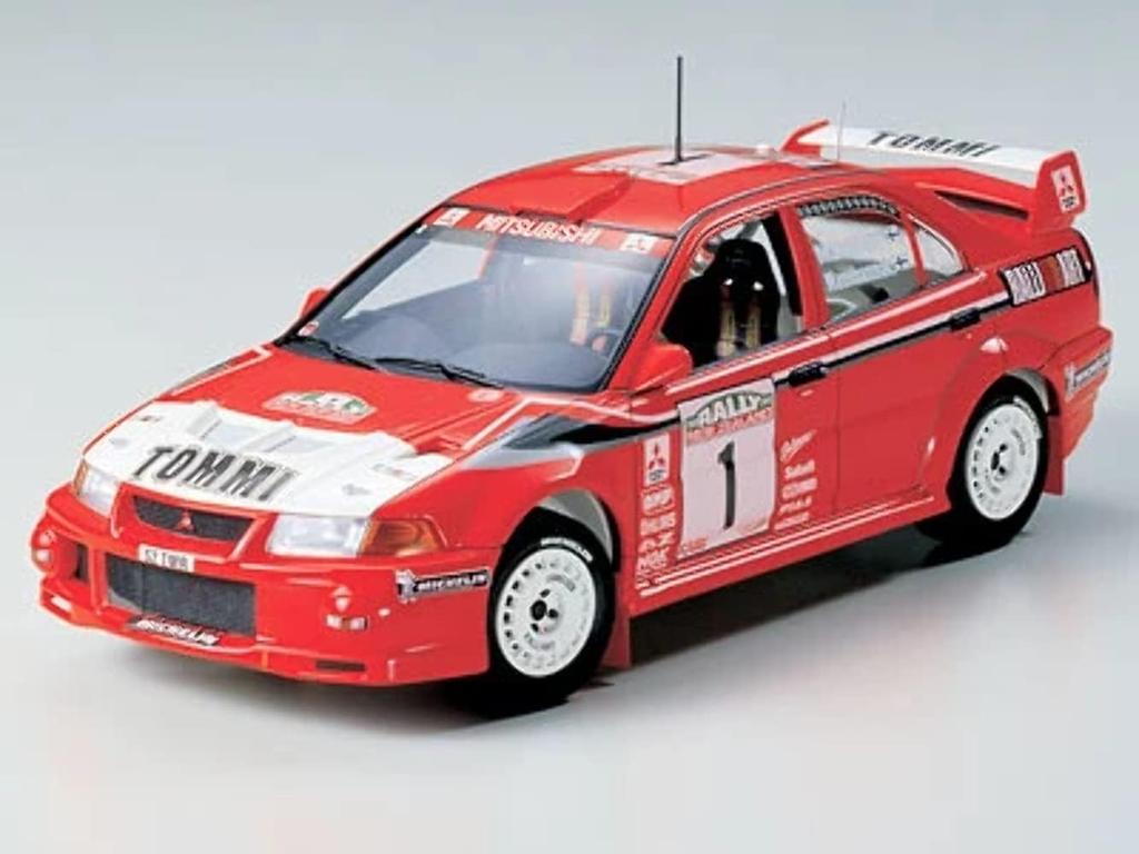 Tamiya Спортивная машина серии Mitsubishi Lancer Evolution VI WRC Пластиковая модель 24220 1/24 № 220