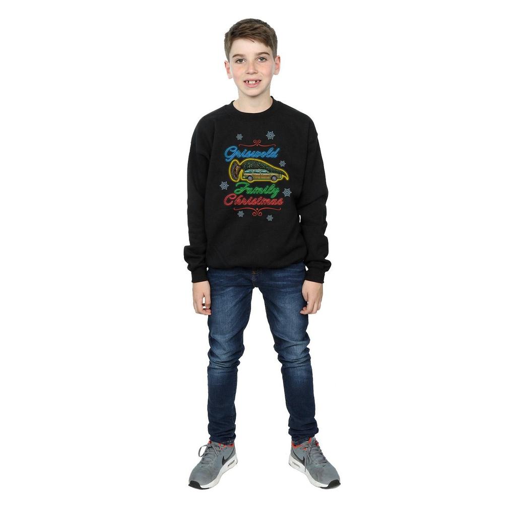 National LampoonÂ´s Christmas Vacation Boys Griswold Family Christmas Sweatshirt