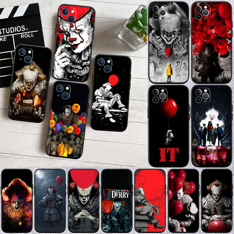 MH72 Чехол-накладка с рисунком клоуна для Redmi Note 12 12S 12C 13 13C 13R 14 14S 14R 14C Pro Max Plus A3 A3X A4 A5 11A 13X