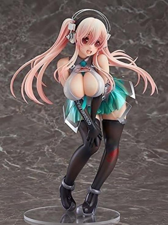 SoniAni Super Sonico Racing Масштабная ABS ПВХ Раскрашенная Полная Фигурка Вер.. 1/7 и