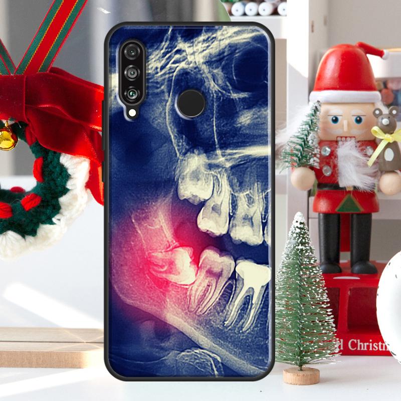 Dentist Tooth Pattern For Huawei Nova 5T 9 10 SE 7i 8i 11i 12i Y73 Y72 Y61 Y91 Y60 Y70 Y90 P20 P40 P30 Lite Case