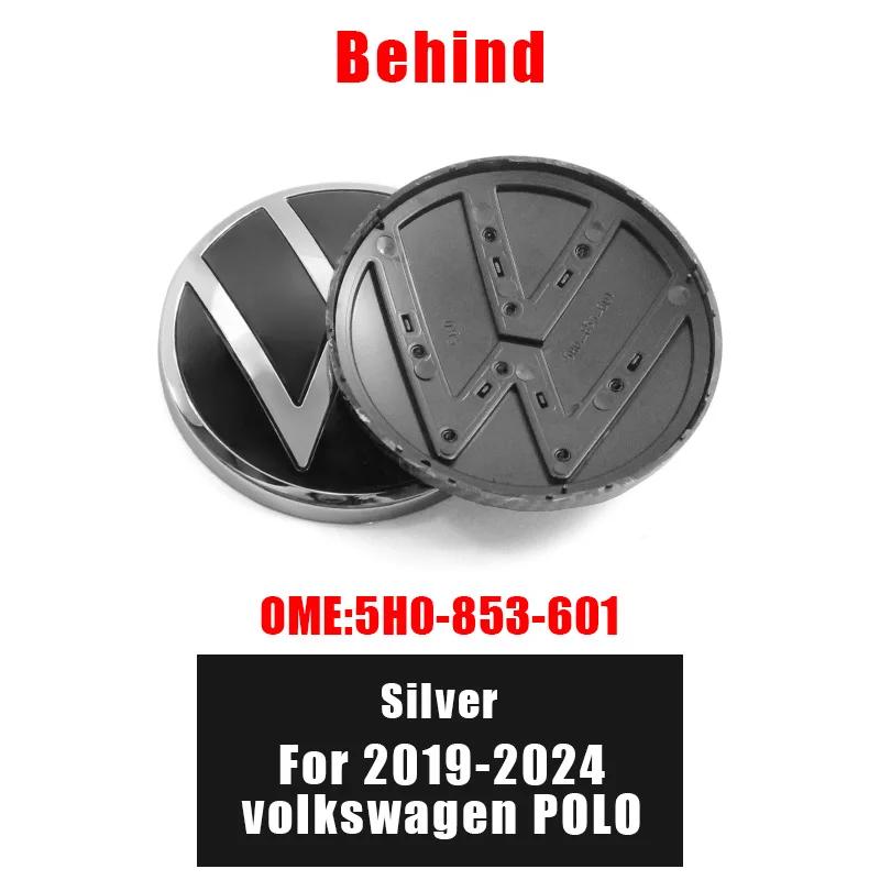 Valve Stems Caps 2026 New Volkswagen VW 1Pc 139mm 110mm 5H0853601D VW Car Logo Emblem Hood Front And Rear Tail Mark Rear Badge A
