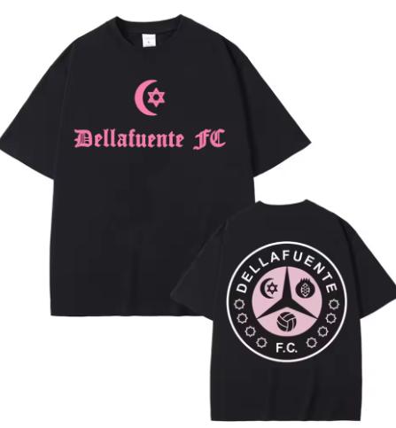 Summer Letter Pattern Printed Tshirtsuitable For Both Unisex And Unisex Fashionable And Versatile Breathable Pure Cotton Tshirt
