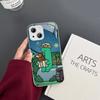 Милые динозавры J-Jog-uman-s Закаленное стекло Для Iphone 14 13 12 11 Pro Mini XS MAX 14Plus X XS XR Чехол