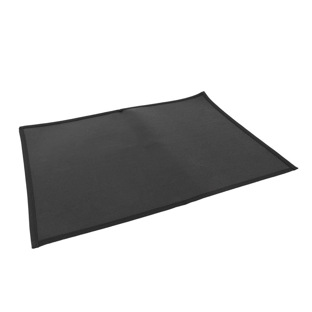 Огнеупорный коврик для гриля Ткань из стекловолокна Жаростойкий Складной Квадратный Коврик для костра для Патио Дворов