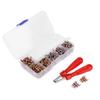 242Pcs Universal Car Air Conditioning  R12a Valve Cores Valve Remover Repair Tool Kit