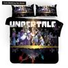 3D Игра Undertale Sans Комплект постельного белья Декор для спальни Высокое качество Пододеяльник Домашний текстиль Покрывало для мальчиков и девочек Детские подарки