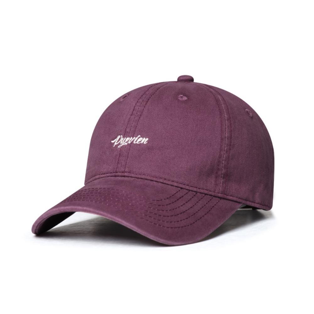 Sunscreen Embroidered Letter Cap Korean Style Cotton Hat Fashion Baseball Cap Girls