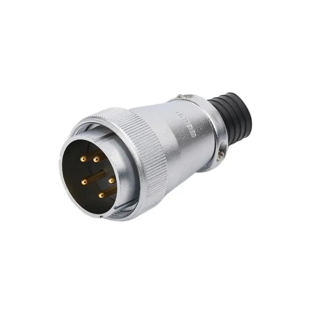 WEIPU WS40 TQ/ZG Metal Industrial M40 Power Electric Connector Signal Adapter 5pin 9pin 15pin 26pin 31Pin 52Pin High Voltage