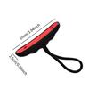 2Pcs Kayaking Accessories Kayak Handles Toggle Boat Rope Handles Lightweight Sleek Universal with Cord for Rowing Surfing