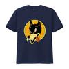 Retro Cartoon Funny DoberUnisex Dog Print Casual Streetwear T Shirt vintage Washed Unisex graphic Comfortable designer clothes