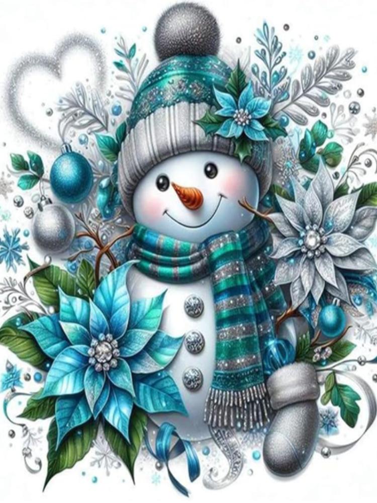 Рождественская алмазная картина Снежный олень Рождественская елка Снеговик Алмазная вышивка Картина Творческие поделки Домашний декор Подарок 5D DIY