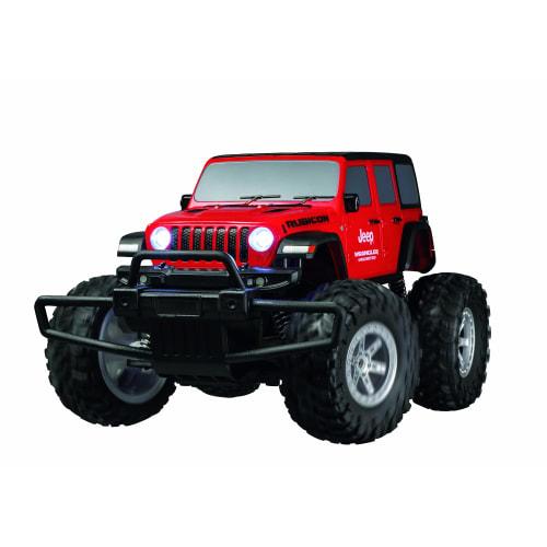 JOEZEN DIRTMAX 1/18 Scale Radio Control Jeep Wrangler Rubicon JRVT116-RD Red