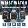 Men Outdoor Sports Fitness Tracking Blue Tooth Call Smart Watch Heart Rate Health Monitoring Waterproof Smartwatch