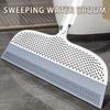 Magic Squeegee — мягкая резиновая швабра двойного назначения для полов и ванных комнат, ручка из нержавеющей стали/пластика, идеально подходит для спальни, гостиной