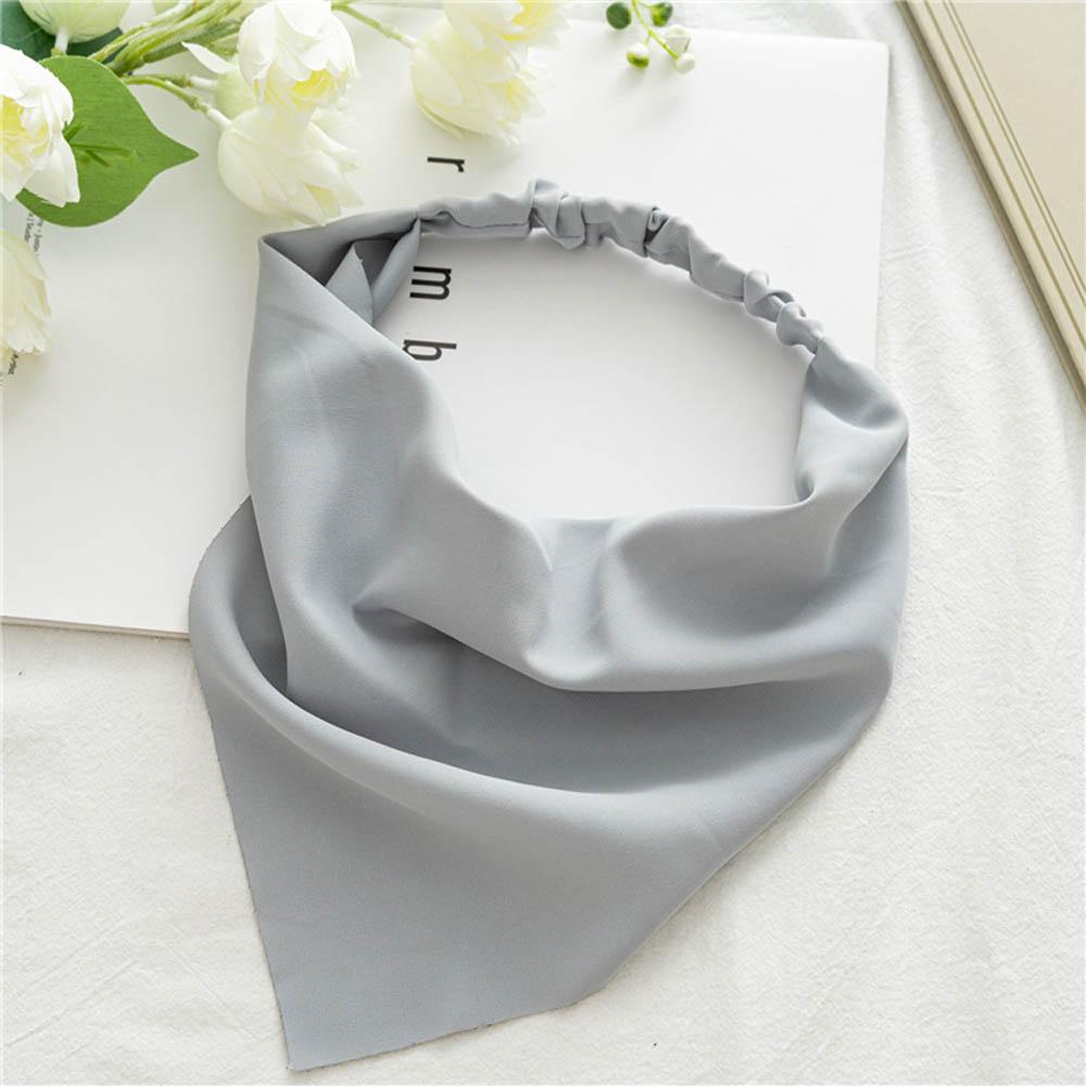 Headbands Vintage Candy Color Hair Accessories Elastic Headwrap Turban Triangle Hair Scarf Bandana