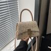 Простая модная сумка женская новая трендовая летняя модная повседневная сумка на плечо простая ретро маленькая квадратная сумка