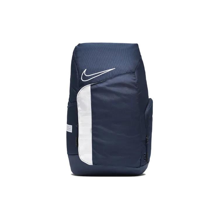 Nike Polyester Backpack Regular Unisex Navy Blue (Unisex) Backpacks BA6164 410