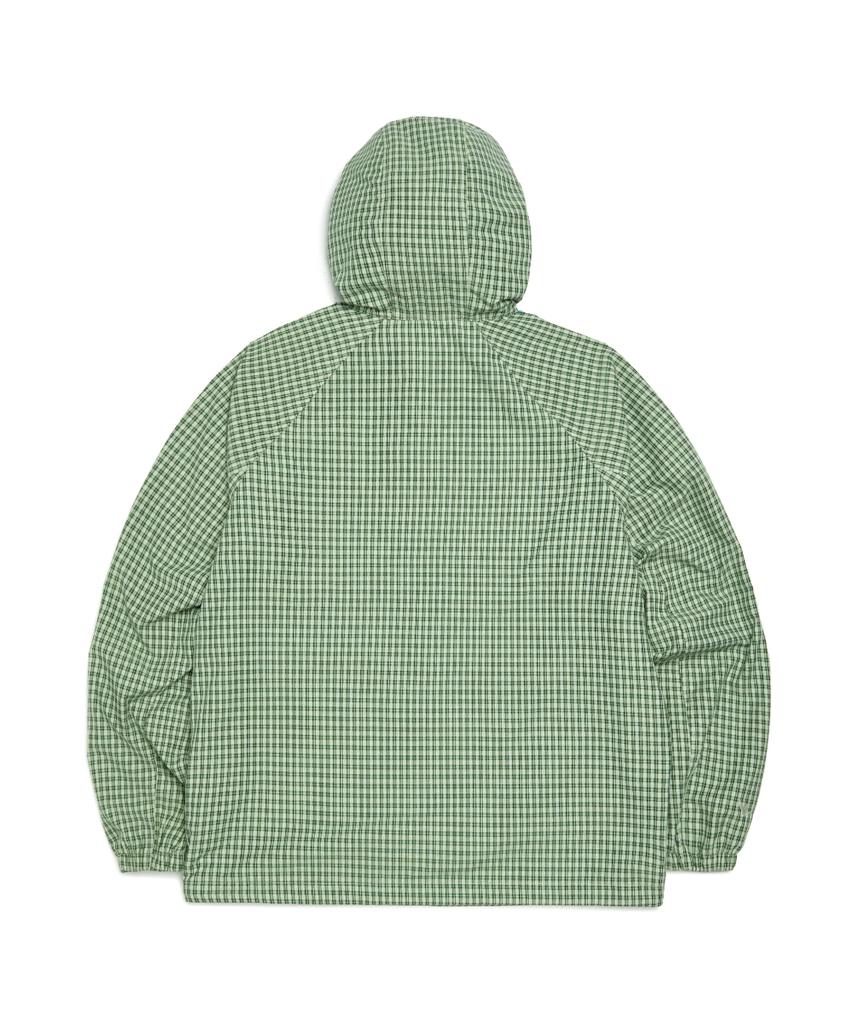 Mark Gonzales Check Anorak - Green