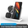 3-в-1 беспроводная зарядная станция Cross Q10b для телефонов, часов и наушников Samsung