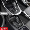 Car Gear Shift Panel Frame Protector Cover Trim Sticker For Toyota RAV4 XA50      2024 Hybrid Accessories