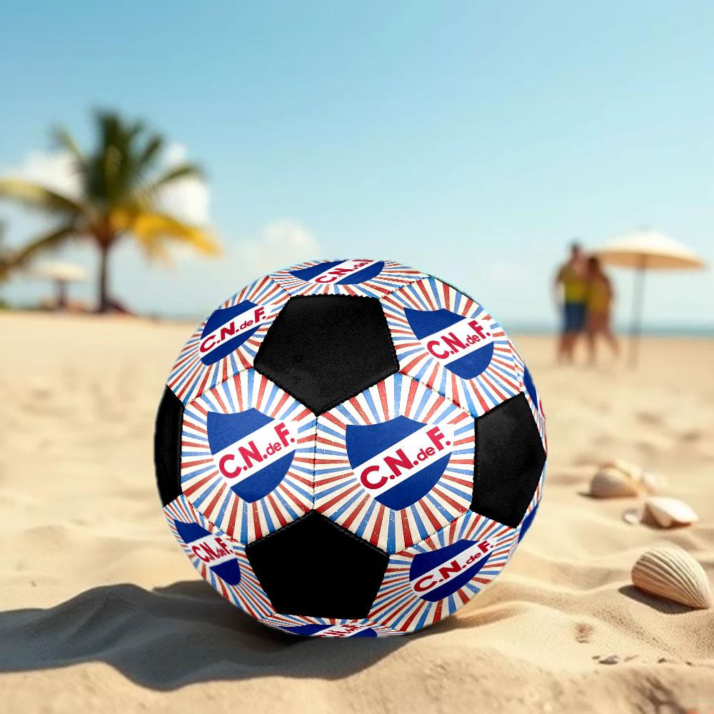 1pc Club Nacional de Football Soccer Ball Size 5 Indoor Soccer Ball Fashion Colorful Backyard Game - Great For Sports Fans Gift HE24