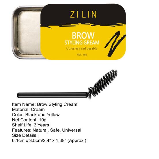 Прозрачное долговечное натуральное мыло с кисточкой, универсальный инструмент для макияжа, не слеживающееся крем-мыло для укладки бровей для женщин