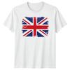 Футболка с британским флагом Union Jack, унисекс, сувенир из Лондона, топ унисекс