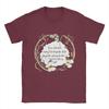 Unisexs Wuthering Heights T Shirts Emily Brontë Book Quote In Wreath With Butterflies  Cotton Tops Tee Shirt 4XL 5XL TShirts