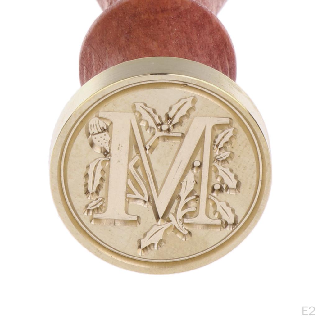 Печать с алфавитом, штамп, дерево M