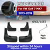 Car Accessories Fender Flares Mud Flaps Mudguards Splash Guards Mudflaps For VW Golf 7 MK7 2013 2014 2015 2016 2017