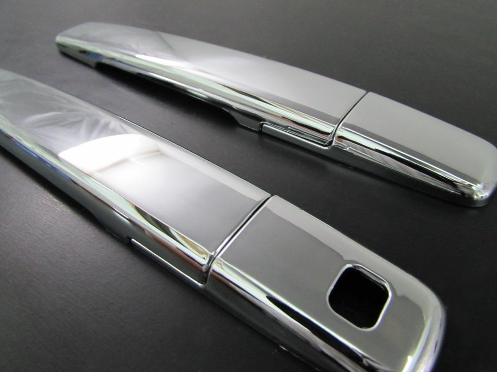 BRIGHTZ Chrome Door Handle Covers and Knobs Set D for Toyota Days B21W Compatible with Highway Star and Rider Part Number 22449 [DAYZ-NOBU-A3B1],