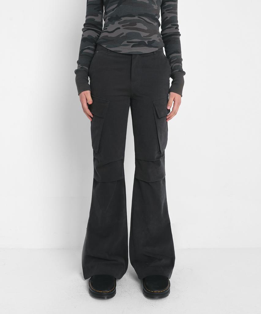Брюки-карго Saendeulig Bootcut_Угольный