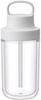 KINTO To-Go Bottle, 360ml, White, with Straw, Lightweight, Dishwasher Safe, Double Walled, 20061