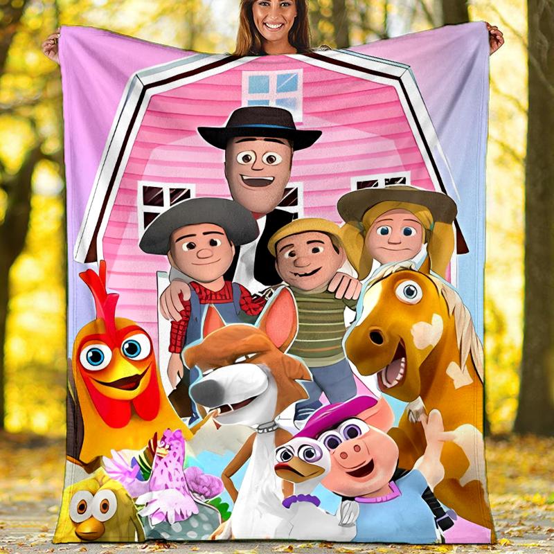 La Granja de Zenón printed throw blanket—soft,warm;versatile blanket for all seasons—perfect as &air-conditioning throw,nap blanket