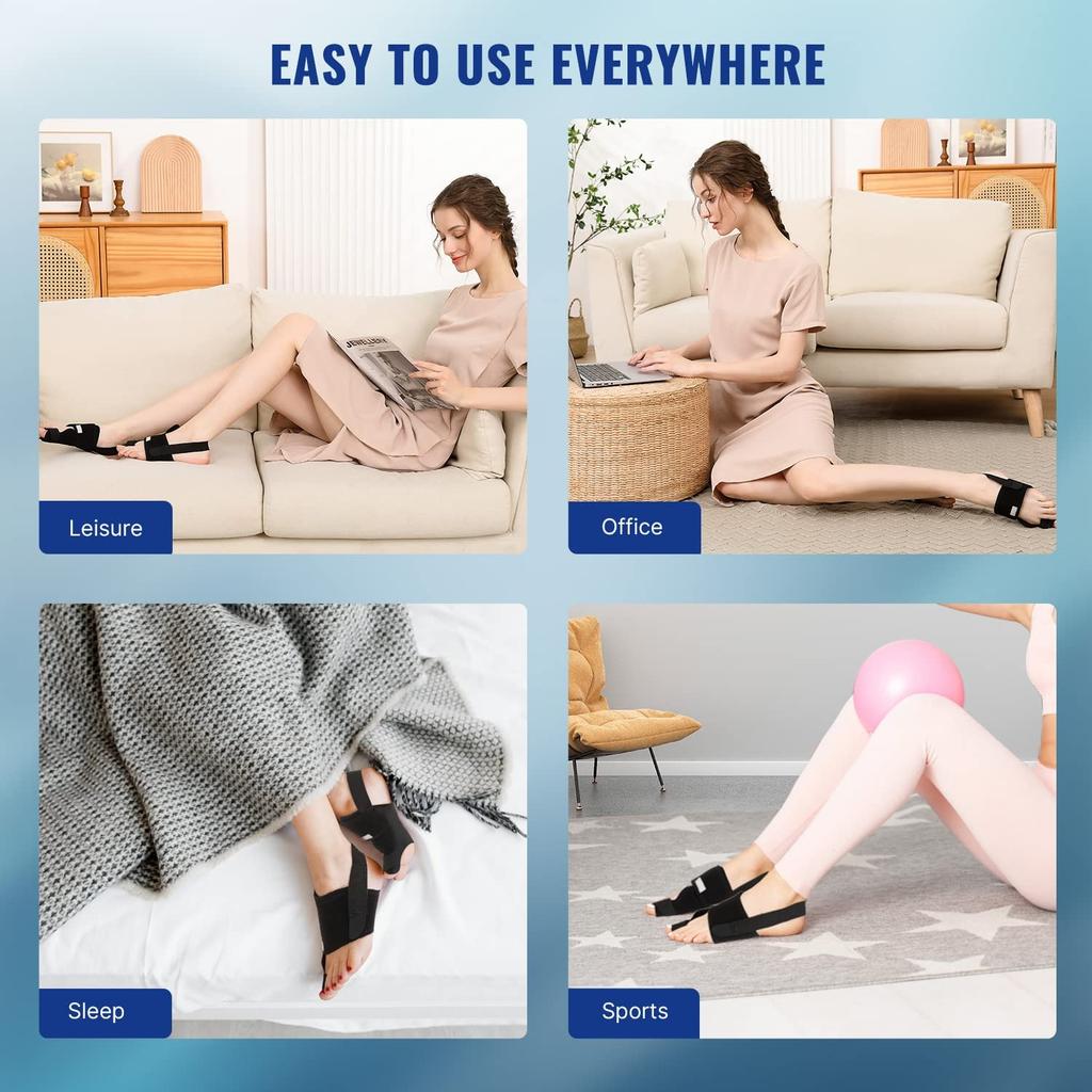 Bunion Pad Women & Men Big Toe: Foot Straightener Splint Brace 2pcs