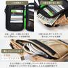 Smartphone Shoulder Smartphone Pouch Wallet Shoulder Shoulder Bag Wallet Crossbody Smartphone Pochette Wet Tissue [INDIGO TIGER] Men's Women's