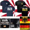 Gsg 9 Germany Swat Counter Terrorism Kick Boxing UFC Muay Thai T-Shirt Graphic Retro Vintage 3D Print Men Women Unisex Short Sleeve Round Neck
