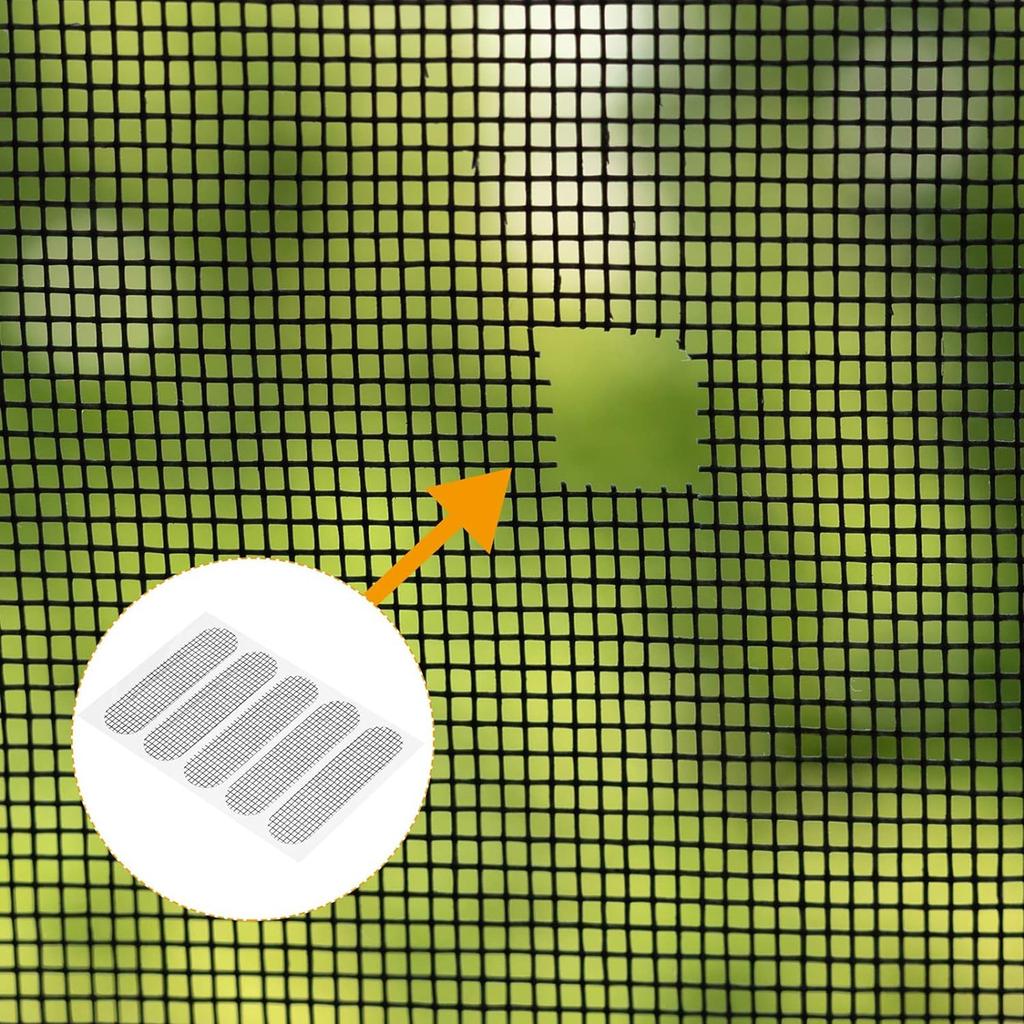 Лента для окон и дверей, водонепроницаемая сетка из стекловолокна, комплект сеток, прочный клей, виниловая заплата для экрана