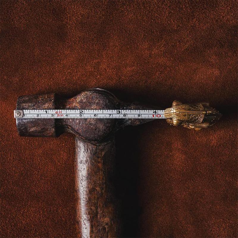 Новая марганцевая стальная рулетка-хамелеон, латунная рулетка, метрическая рулетка для измерения расстояния, измерительный инструмент для измерения