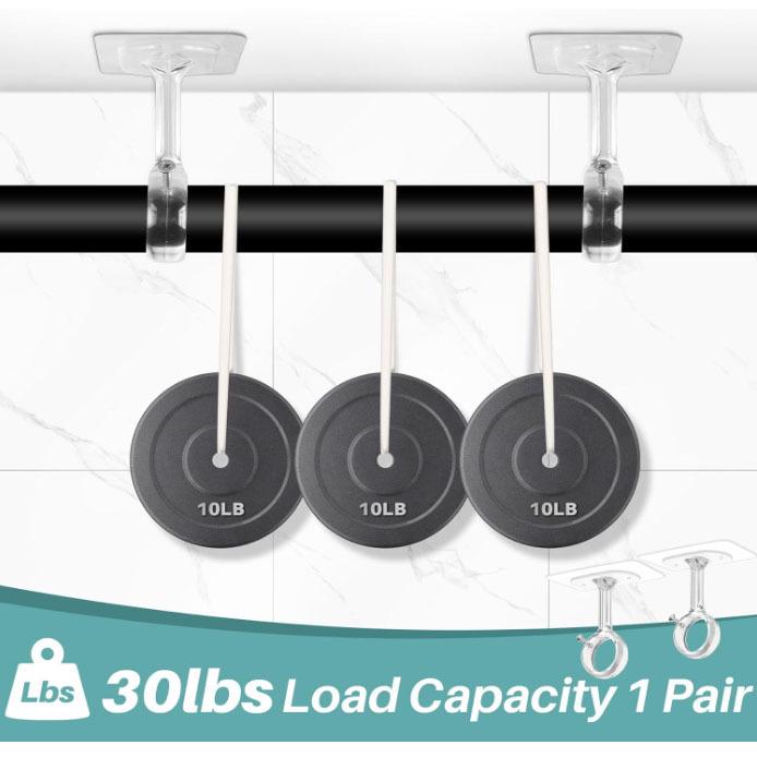 Самоклеящиеся крючки и кронштейны для потолочного карниза без сверления