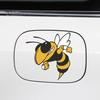 Puntos Waterproof DIY Tank Decal Removable Adhesive Sticker Bee Pattern Decor