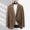 Весна и осень новый шерстяной костюм мужской корейский стиль тонкий модный маленький костюм мужской повседневный одинарный костюм