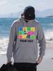Colorful Cat Your Text Printing Men Hoody Fleece Autumn Hoodies Pocket Loose Sportswears Comfortable Multicolor Man Hoodie