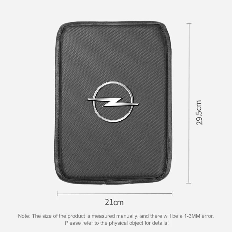Automobile armrest box cushion center console cover interior decoration For Opel Insignia Astra Antara Meriva Zafira H G Corsa
