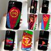 Чехол для телефона с флагом Эритреи для iPhone 17 16 15 13 12 11 14 Pro Max 16 Plus 12 13 Mini 16e 17 Air Funda Cover