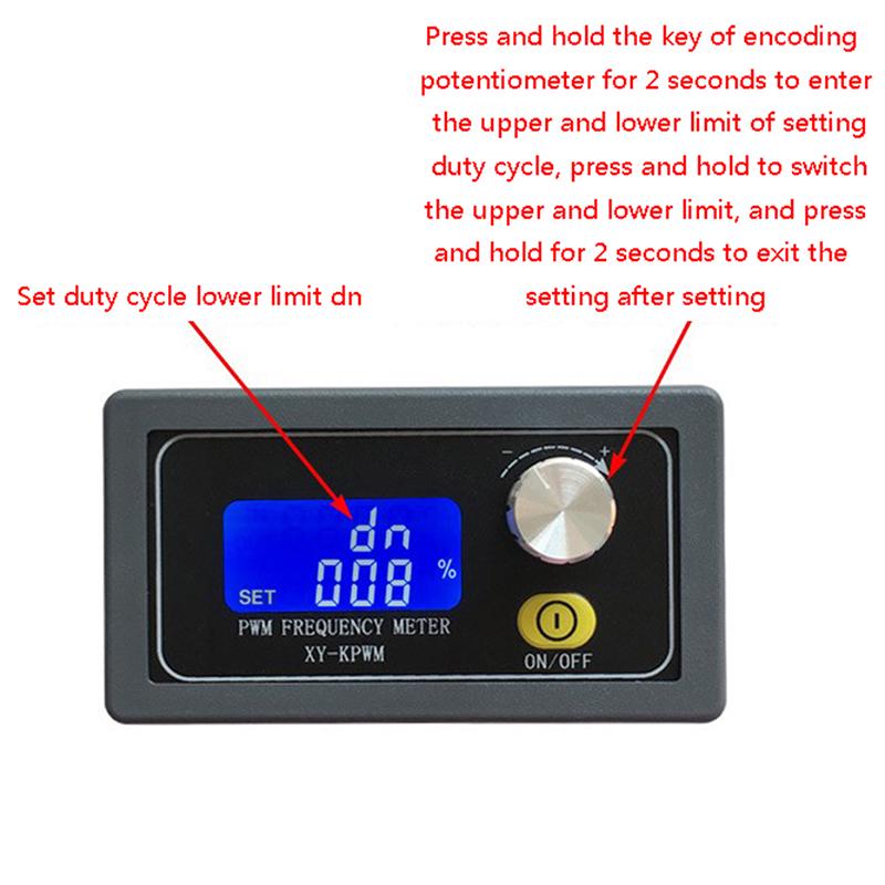 Xy-Kpwm Signal Generator 1-Channel 1Hz-150Khz Pwm Pulse Frequency Duty Cycle