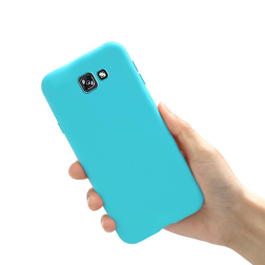 Чехол для Samsung Galaxy A5 2015 2016 2017, мягкий матовый силиконовый чехол для Samsung A510 A510F A520F, чехол для телефона