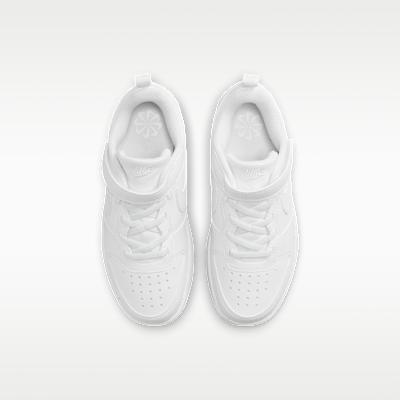 Nike Court Borough Low Recraft Triple White (PS)