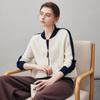 Женский кашемировый кардиган Kemengboka с косами и молнией